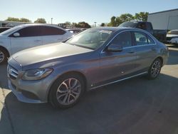 Vehiculos salvage en venta de Copart Sacramento, CA: 2016 Mercedes-Benz C300
