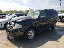 Salvage cars for sale at Louisville, KY auction: 2012 Ford Expedition EL XLT