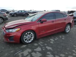 Ford Fusion SE salvage cars for sale: 2019 Ford Fusion SE