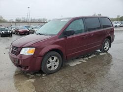 Salvage cars for sale at Fort Wayne, IN auction: 2009 Dodge Grand Caravan SE
