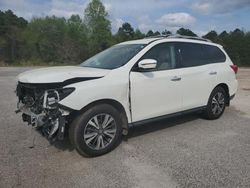Salvage cars for sale at Gainesville, GA auction: 2017 Nissan Pathfinder S