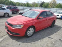 Salvage cars for sale from Copart Grantville, PA: 2012 Volkswagen Jetta SE