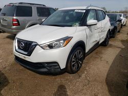 Salvage cars for sale from Copart Elgin, IL: 2019 Nissan Kicks S