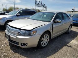 Salvage cars for sale at Columbus, OH auction: 2008 Lincoln MKZ