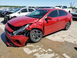Salvage cars for sale from Copart Grand Prairie, TX: 2023 KIA Forte LX