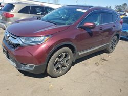 Salvage cars for sale from Copart New Britain, CT: 2018 Honda CR-V Touring