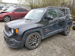 Salvage cars for sale from Copart Arlington, WA: 2016 Jeep Renegade Latitude