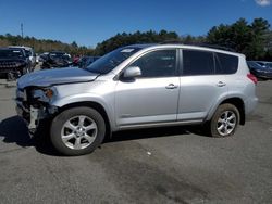 Salvage cars for sale from Copart Exeter, RI: 2010 Toyota Rav4 Limited
