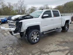 Salvage cars for sale at Ellwood City, PA auction: 2015 Chevrolet Silverado K1500 LT