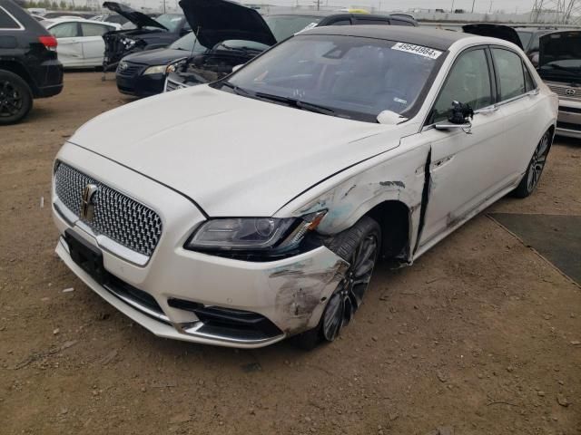 2018 Lincoln Continental Reserve