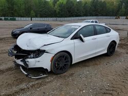 Salvage cars for sale at Gainesville, GA auction: 2015 Chrysler 200 S