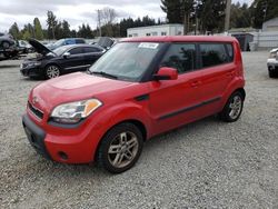 Salvage cars for sale from Copart Graham, WA: 2011 KIA Soul +