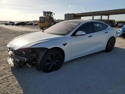 Salvage cars for sale from Copart West Palm Beach, FL: 2022 Tesla Model S