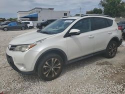 Salvage cars for sale from Copart Opa Locka, FL: 2015 Toyota Rav4 Limited