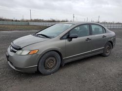 Salvage cars for sale at Ottawa, ON auction: 2007 Honda Civic DX