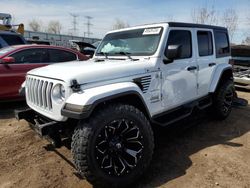 2020 Jeep Wrangler Unlimited Sahara en venta en Elgin, IL