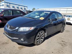 Salvage cars for sale from Copart Albuquerque, NM: 2015 Honda Civic EXL