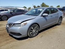 Salvage cars for sale at San Diego, CA auction: 2016 Acura TLX