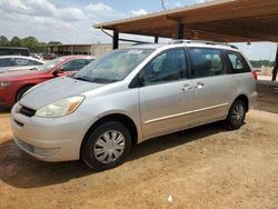 Salvage cars for sale at Tanner, AL auction: 2004 Toyota Sienna CE