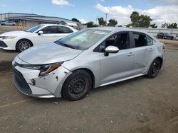 Salvage cars for sale at San Diego, CA auction: 2021 Toyota Corolla LE