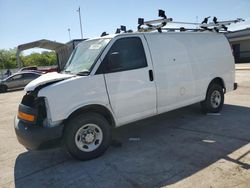 Chevrolet salvage cars for sale: 2021 Chevrolet Express G2500