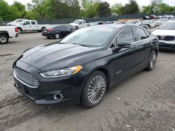 Salvage cars for sale from Copart Madisonville, TN: 2014 Ford Fusion Titanium HEV
