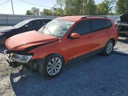 Salvage cars for sale at Gastonia, NC auction: 2018 Volkswagen Tiguan S