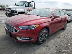 Salvage cars for sale at Cahokia Heights, IL auction: 2018 Ford Fusion TITANIUM/PLATINUM