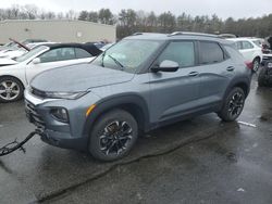 Salvage cars for sale at Exeter, RI auction: 2021 Chevrolet Trailblazer LT