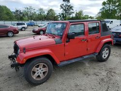 Salvage cars for sale at Hampton, VA auction: 2008 Jeep Wrangler Unlimited X