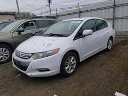 Salvage cars for sale at New Britain, CT auction: 2010 Honda Insight EX