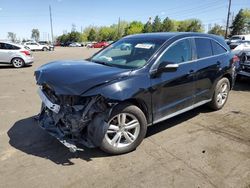 Salvage cars for sale at Denver, CO auction: 2014 Acura RDX
