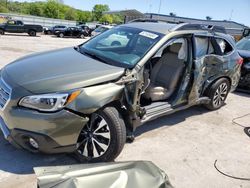 Subaru Outback Vehiculos salvage en venta: 2016 Subaru Outback 2.5I Limited