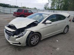 Vehiculos salvage en venta de Copart Dunn, NC: 2017 Hyundai Elantra SE