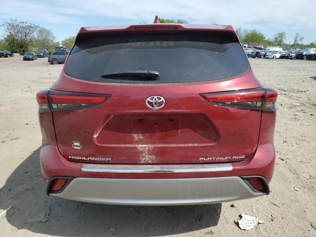 2020 Toyota Highlander Platinum