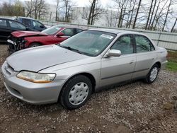 Salvage cars for sale at Central Square, NY auction: 1998 Honda Accord LX