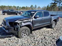 Salvage cars for sale from Copart Windham, ME: 2019 Toyota Tacoma Double Cab