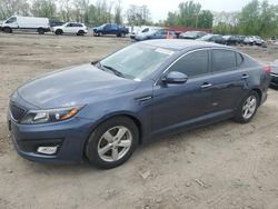 Salvage cars for sale at Baltimore, MD auction: 2015 KIA Optima LX