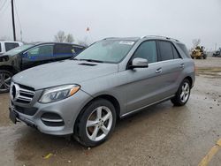 Salvage cars for sale at Pekin, IL auction: 2016 Mercedes-Benz GLE 350 4matic