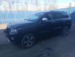 Salvage cars for sale at Moncton, NB auction: 2015 Jeep Grand Cherokee Limited