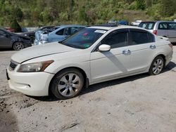 Salvage cars for sale from Copart Hurricane, WV: 2008 Honda Accord EXL
