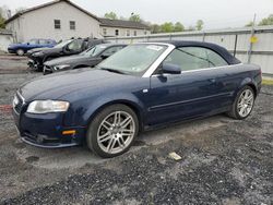 Salvage cars for sale from Copart York Haven, PA: 2009 Audi A4 2.0T Cabriolet Quattro
