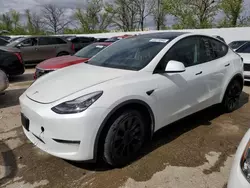 Salvage cars for sale from Copart Bridgeton, MO: 2021 Tesla Model Y