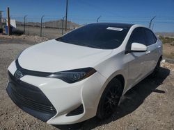 Salvage cars for sale at North Las Vegas, NV auction: 2018 Toyota Corolla L