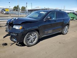 Salvage cars for sale at Denver, CO auction: 2018 Jeep Grand Cherokee Summit