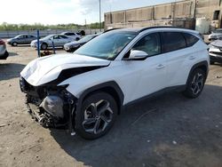 Salvage cars for sale at Fredericksburg, VA auction: 2023 Hyundai Tucson Limited
