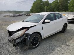 Salvage cars for sale from Copart Concord, NC: 2013 Mazda 3 I