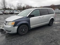 Salvage cars for sale from Copart Grantville, PA: 2009 Dodge Grand Caravan SE