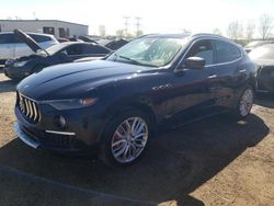 Salvage cars for sale at Elgin, IL auction: 2019 Maserati Levante S Luxury