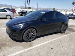 Salvage cars for sale at Van Nuys, CA auction: 2023 Tesla Model Y